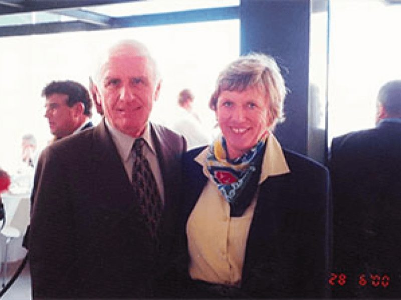 Jenny Cartwright with Jim Rohn